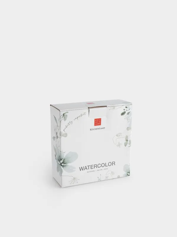 Салатник, 16х6 см, Серые цветы, Watercolor, image-5