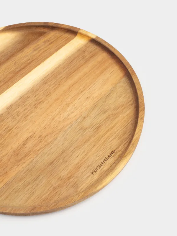 Блюдо, 25 см, дерево, Noble tree, image-2