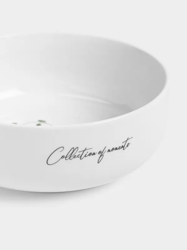 Салатник, 16х6 см, 700 мл, фарфор N, белый, Полевые цветы, Cowslip, image-2