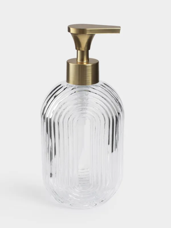 Сұйық сабын диспенсері, 300 мл, шыны / пластик, Benli, image-2