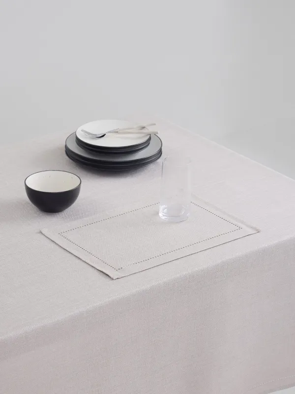 Аспаптарға арналған майлық, 30х45 см, полиэстер, тікбұрышты, сарғылт-қоңыр, Hemstitch, image-6