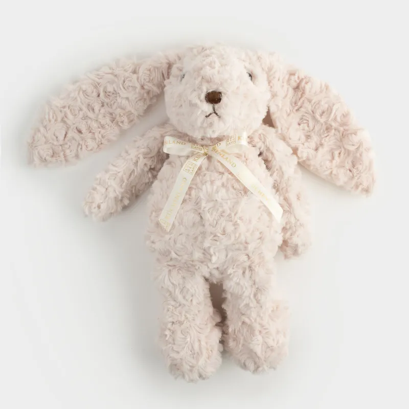 Ойыншық, 33 см, жұмсақ, сүт түстес, жүрегі бар Қоян, Rabbit, image-8