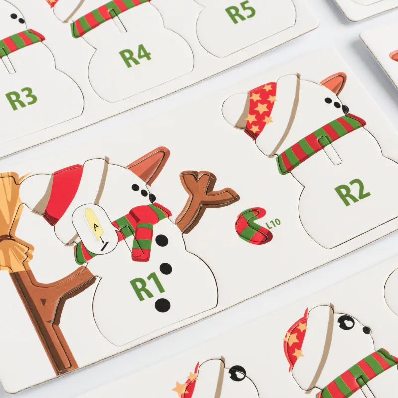 Шығармашылыққа арналған жиынтық, 8х8 см, 3D-конструктор, картон, Ақшақар, Childhood, image-3