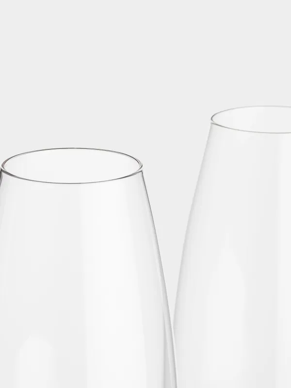 Бокал для шампанского, 290 мл, 2 шт, кристальное стекло, Avellino, image-4