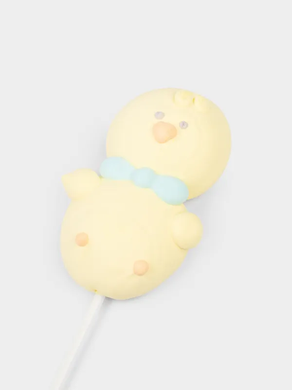 Маршмеллоу, 17 гр, на палочке, желтое, Ваниль, Цыпленок, Sweet life, image-2