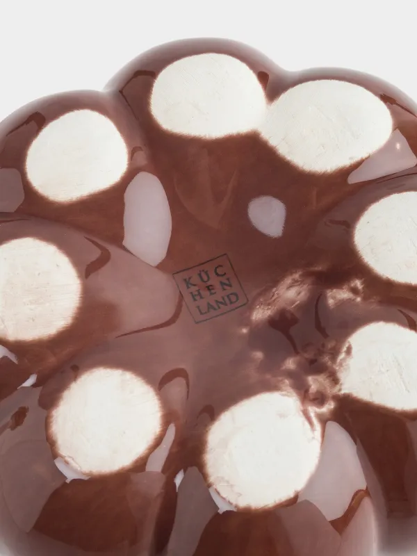 Сақтау ыдысы, 15х16 см, мл, керамика, қою қызыл-алтын, Асқабақтағы кірпі, Colors autumn, image-5