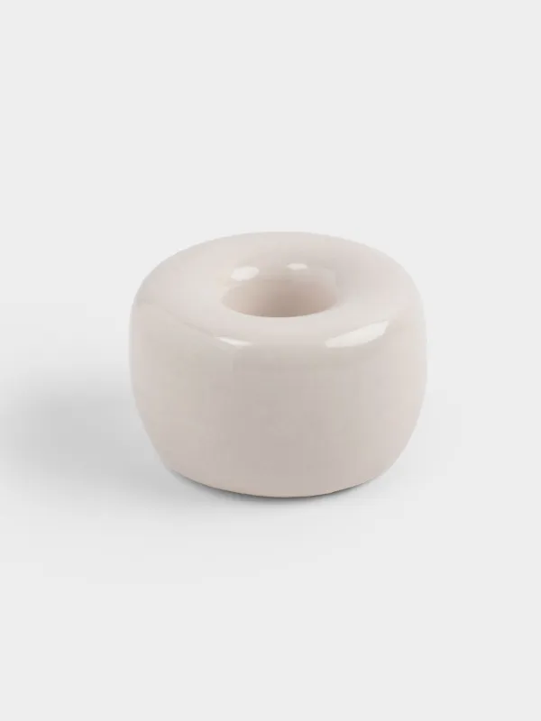 Тіс щеткасына арналған тұғыр, 3 см, фарфор P, сүт түстес, Minito, image-0