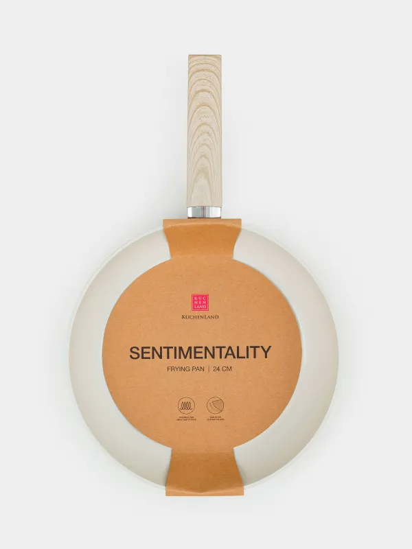 Таба, 24 см, қапталған, алюминий, сүт түсті, Sentimentality, image-6