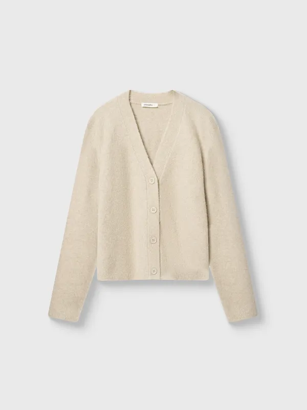 Әйелдер кардиганы, өлшемі L, полиэстер/акрил/нейлон/жүн, сарғылт-қоңыр, Lianet, image-5