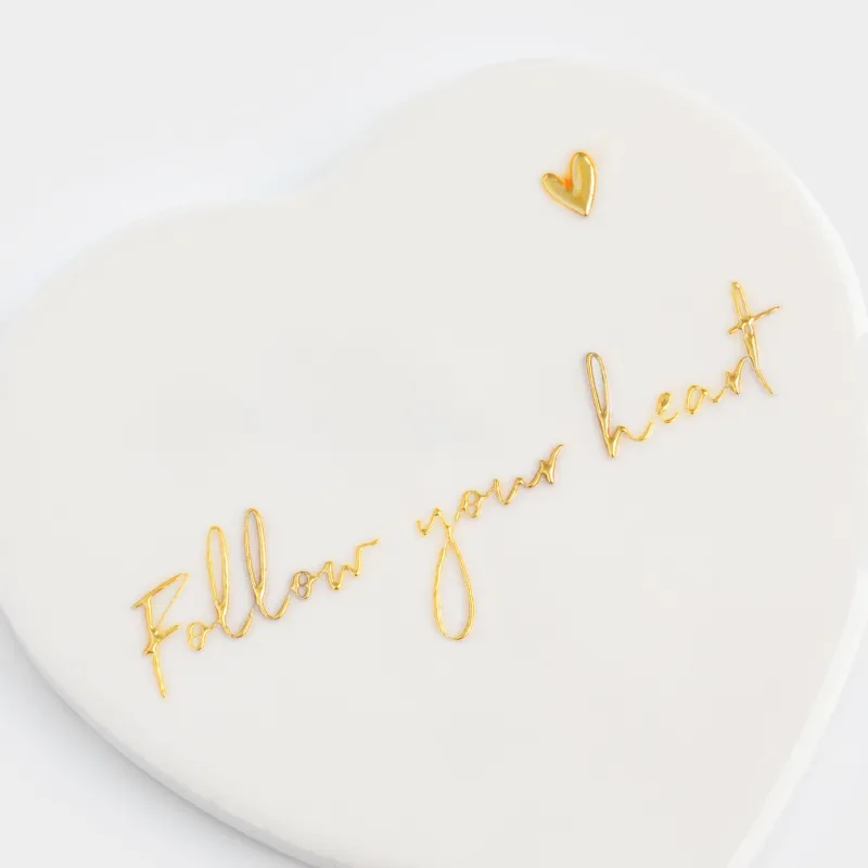 Саптыаяқ тұғыры, 11х11 см, керамика/тығын, сарғылт-қоңыр, Жүрек, Scroll, image-4