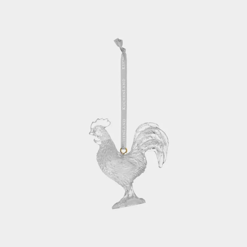 Сәндік салпыншақ, 8 см, керамика, көк, Әтеш, Tradition Easter