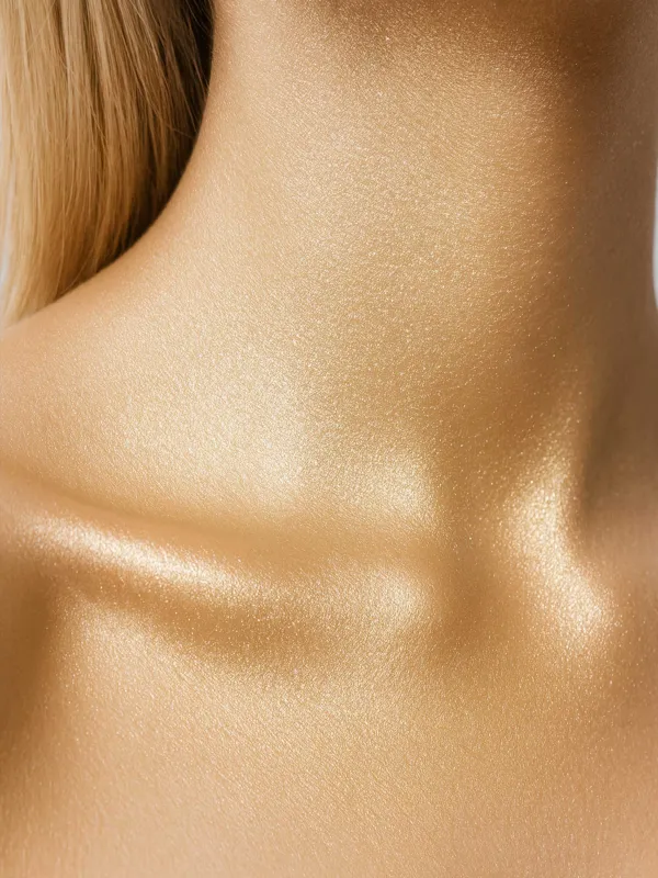 Крем-шиммер для тела, 200 мл, с дозатором, увлажняющий, Бронзовая вуаль, Therapy, image-3