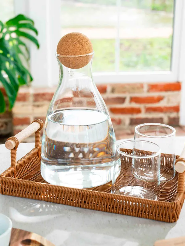 Графин, 1,7 л, с крышкой, стекло Б/пробка, Шар, Globe, image-3