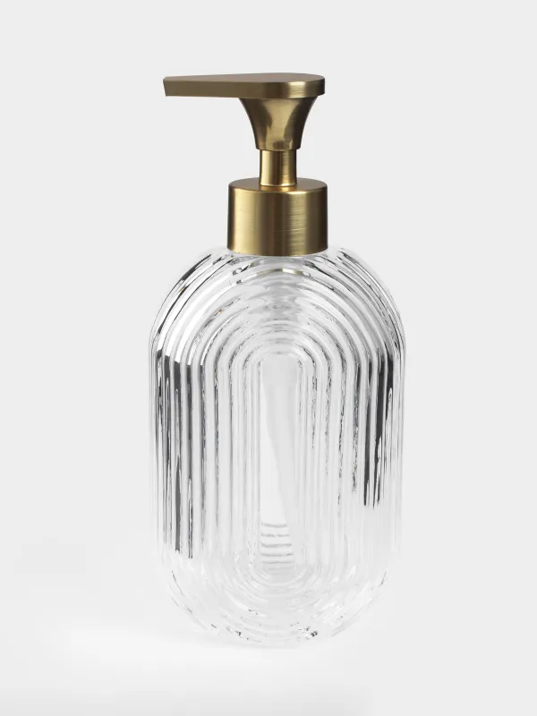 Сұйық сабын диспенсері, 300 мл, шыны / пластик, Benli, image-0