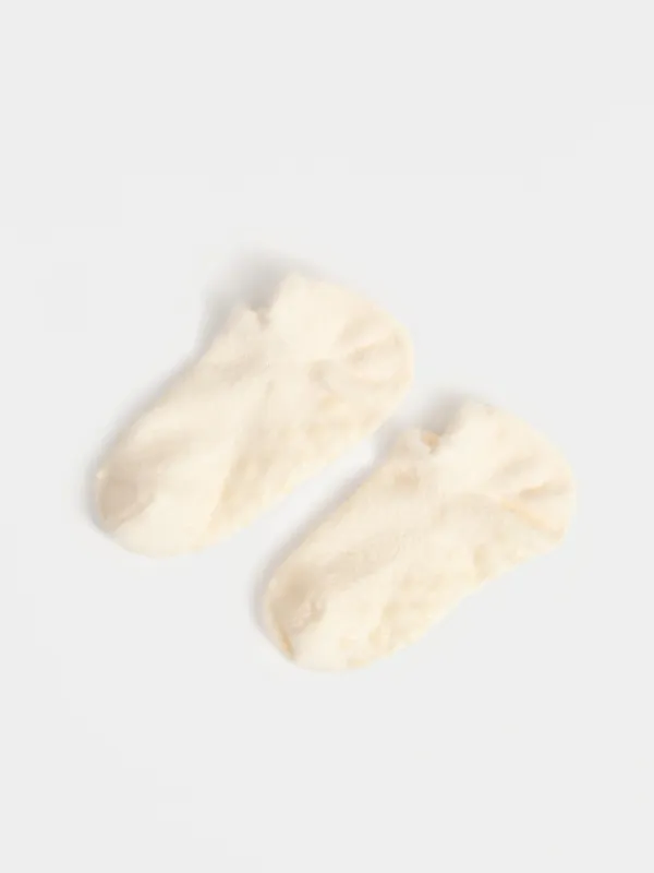 Әйелдер шұлықтары, үйге арналған, өлшемі 36-38, мақта/полиэстер/нейлон, сүт түстес, Hotty fuzz, image-0