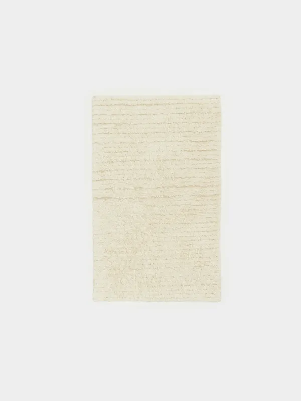 Мат, 50х80 см, мақта, бежевый, Stripe, image-0