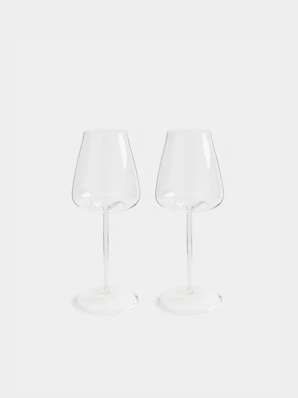 Қызыл шарап бокалы, 450 мл, 2 дана, шыны Б/страздар, Sorento crystal, image-0