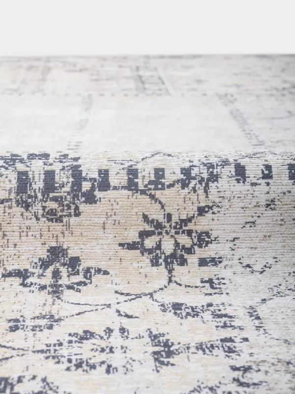 Кілем, 150х210 см, шенилл/мақта, сарғылт-қоңыр, Патчворк басып шығару, Cave, image-3