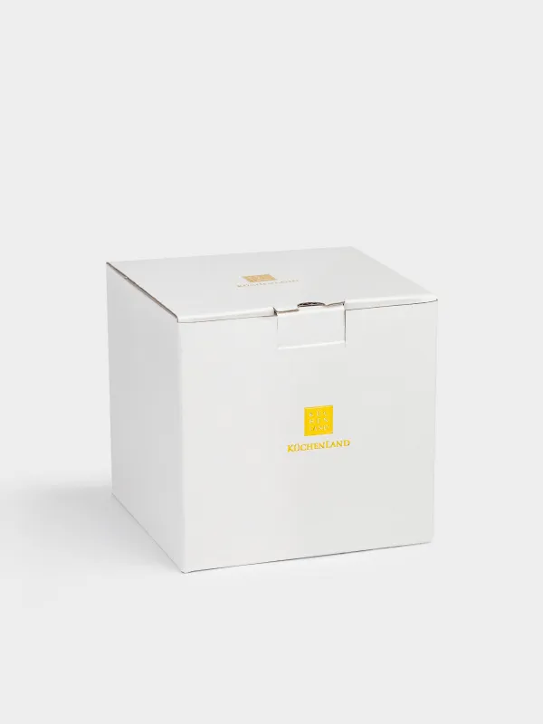 Саптыаяқ, 480 мл, фарфор F, ақ, алтын жиектері бар, Раушан гүлдері, Bloom, image-6