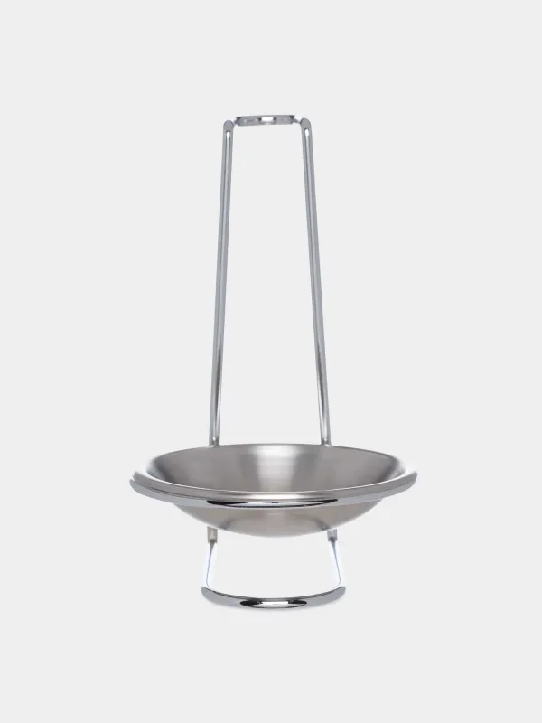 Шөміш / қасық тұғыры, 18 см, тұтқасы бар, болат, Egoist, image-1