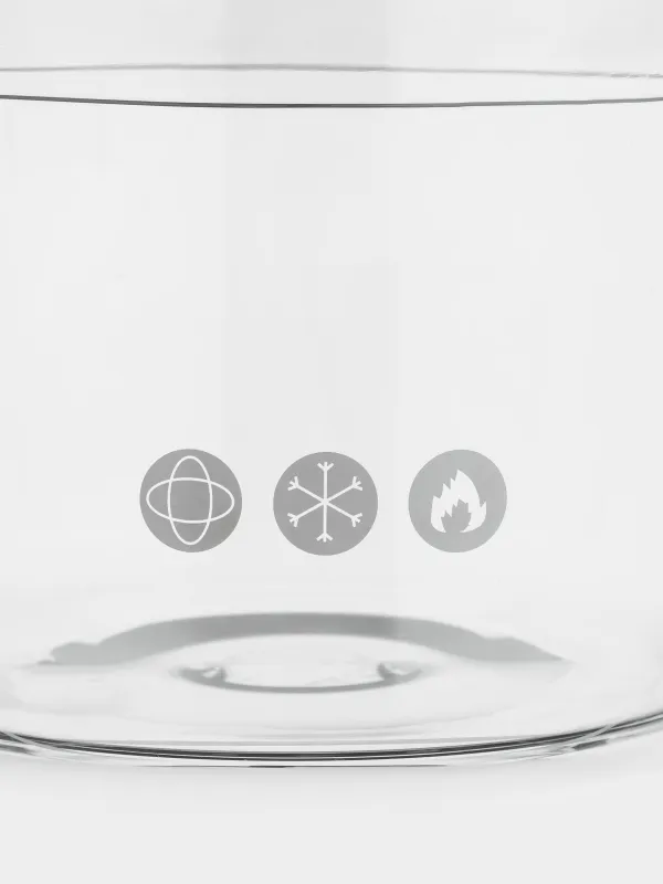 Кастрюля, 15 см, 1,5 л, стекло Б, Clear, image-6