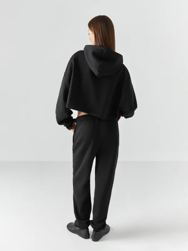 Әйелдерге арналған худи, өлшемі XS, мақта/полиэстер, қара, Fidelma, image-5