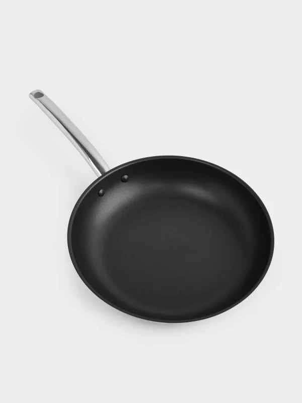 Сковорода, 28 см, с покрытием, сталь, Silver Stone, image-3