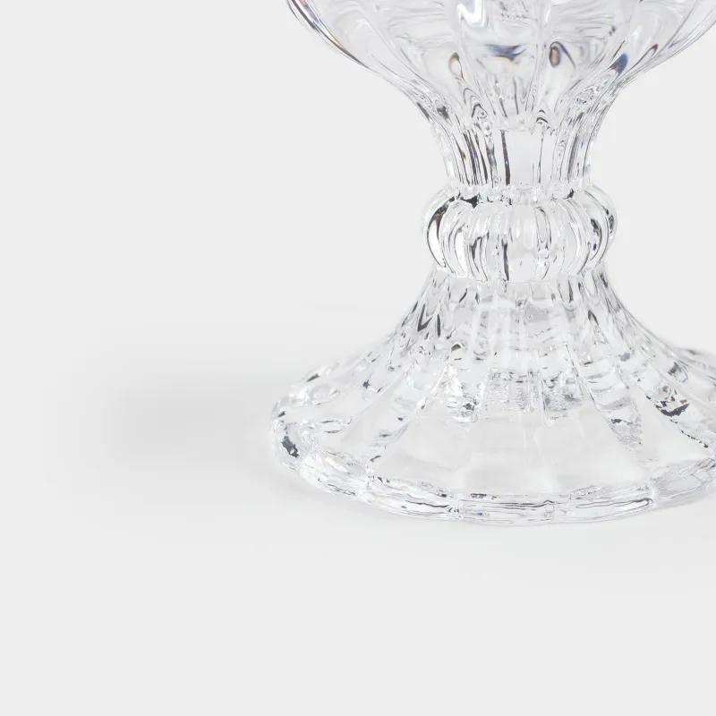 Подставка для яйца, 7 см, стекло, Clear pattern, image-2