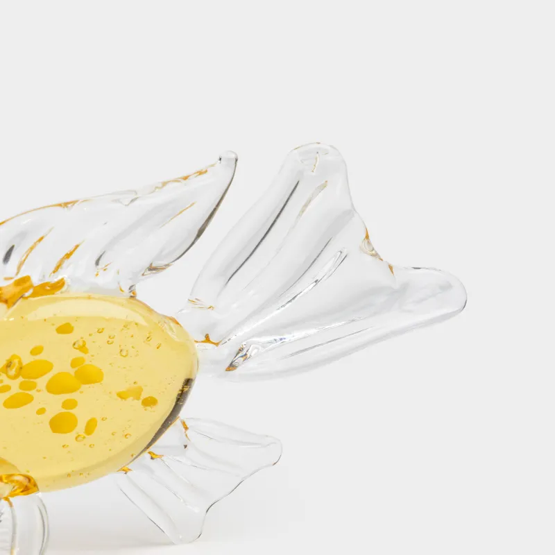 Мүсінше, 7 см, шыны, түсті, Балық, Vitreous, image-4