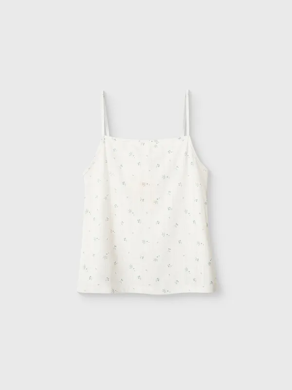 Әйелдерге арналған топ, үйге арналған, өлшемі S, белдіктері бар, полиэстер/мақта, ақ, Бантиктер, Melavi, image-5