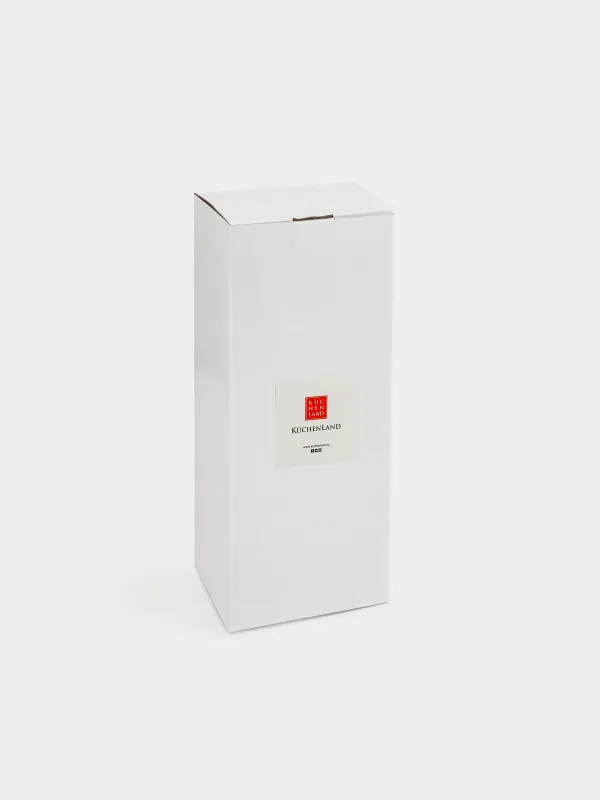 Шам ұстағыш, 23 см, шай/жұқа шам үшін, аяғы, шыны / ринстондар, Кристалл, Кристалл, image-6