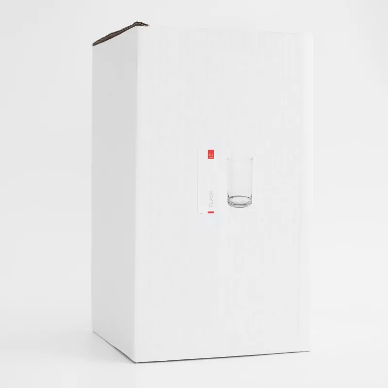 Гүл вазасы, 30 см, шыны, Flask, image-4