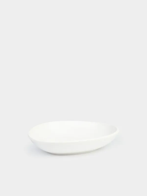 Сорпа тәрелкесі, 22х5 см, фарфор P, ақ, Synergy, image-0