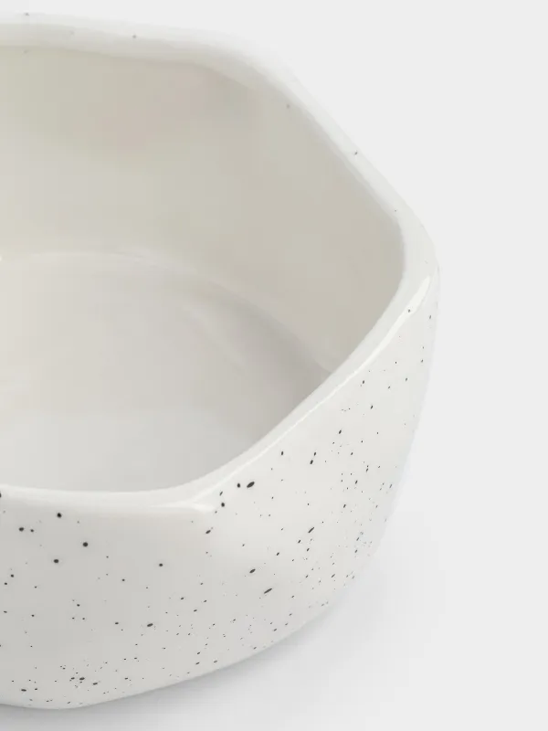 Пиала, 15х7 см, Неровный край, Crumple speckled, image-3