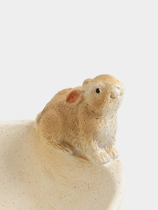 Блюдо декоративное, 18х13х9 см, Кролики, Easter lace, image-3