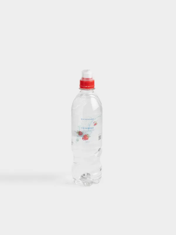 Вода, 500 мл, питьевая, негазированная, в бутылке, со вкусом клубники и мяты, Water berry, image-0