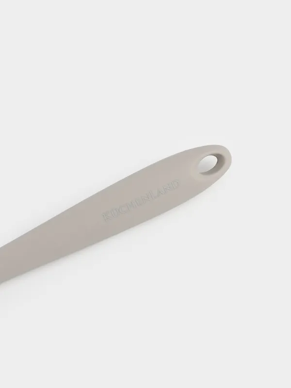 Лопатка, 31 см, с прорезями, силикон/нейлон, бежевая, Benefit, image-4