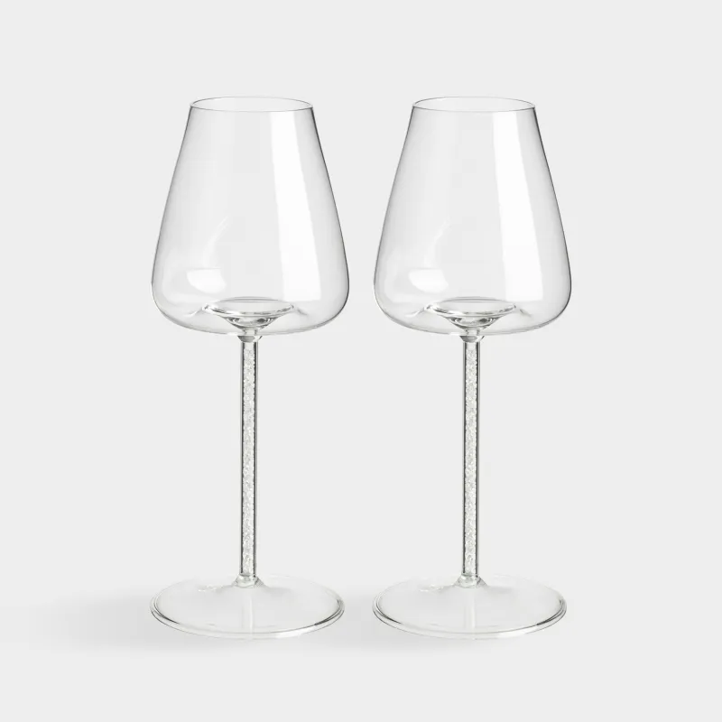 Қызыл шарап бокалы, 450 мл, 2 дана, шыны Б/страздар, Sorento crystal