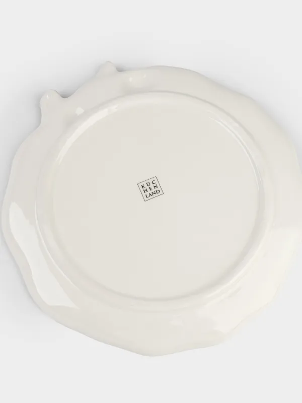 Ыдыс, 24 см, керамика, сүт түстес, Лимон, Sicily, image-4