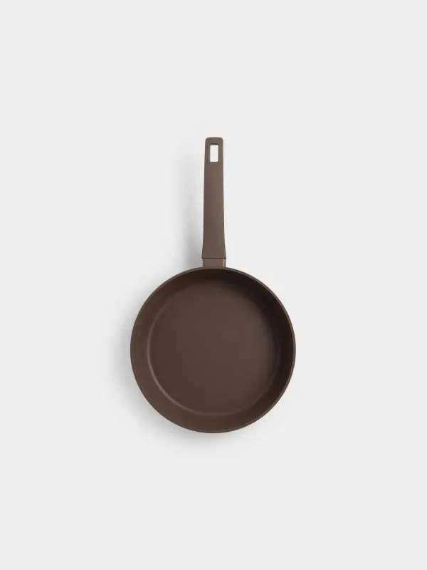 Сковорода, 24 см, с покрытием, алюминий, коричневая, Brown rock, image-3