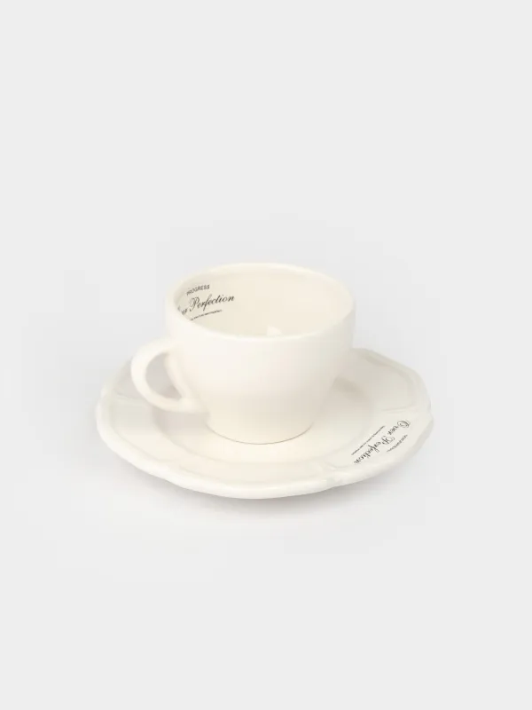 Шай жұбы, 1 адам, 2 зат, 240 мл, керамика, сүт түстес, Progress, Course, image-1