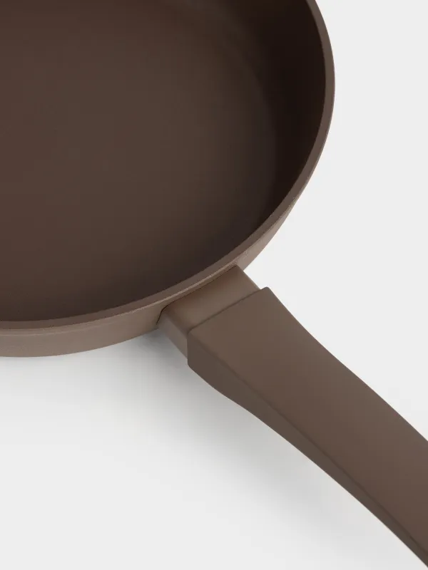 Сковорода, 24 см, с покрытием, алюминий, коричневая, Brown rock, image-2