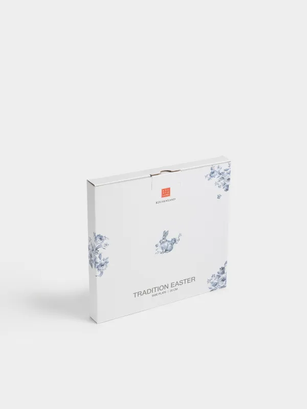 Тарелка закусочная, 20 см, Кролик гжель, Tradition Easter, image-5