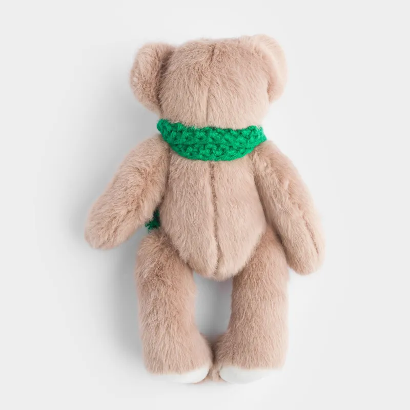 Ойыншық, 25 см, жұмсақ, қозғалмалы аяқтары бар, полиэстер, қоңыр, Аю, Bear, image-4