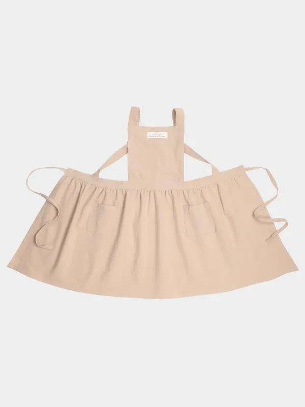 Алжапқыш-балаларға арналған көйлек, 57х56 см, мақта, сарғылт қоңыр, Vintage kitchen, image-1