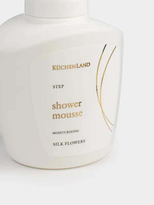 Мусс для душа, 400 мл, увлажняющий, Магнолия, Step, image-3