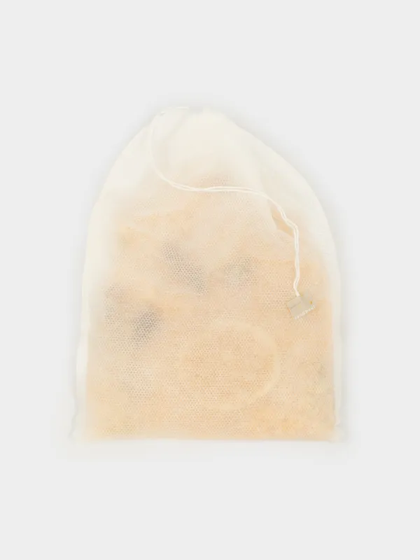 Ваннаға арналған тұз, 175 гр, қызғылт сары, қапшықта, апельсин тілімімен, Апельсин, Fragrant salt, image-0