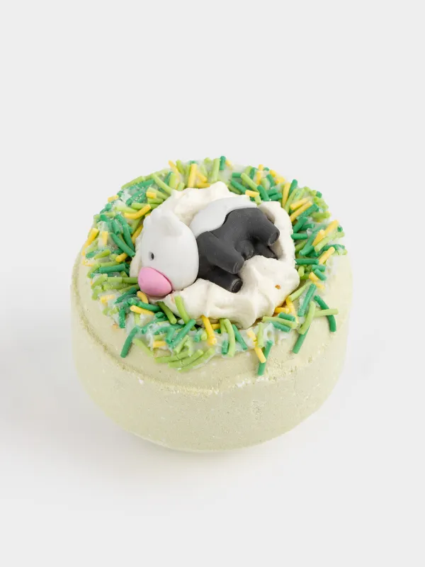 Ваннаға арналған бомба, 130 гр, ойыншықпен, жасыл, Алмұрт, Сиыр, Friends spa, image-2