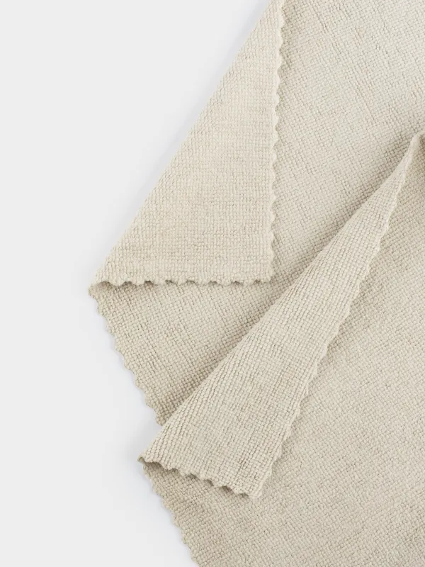 Тазалауға арналған шүберек, 32х32 см, 2 дана, түкті микроталшық, сұр-сарғылт-қоңыр, Clean, image-3