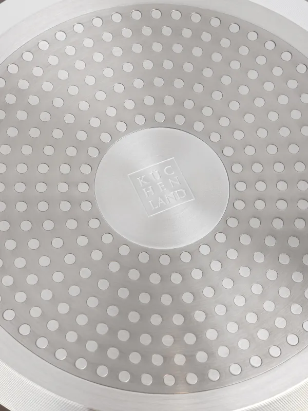 Сковорода, 24 см, с покрытием, алюминий, коричневая, Brown rock, image-4